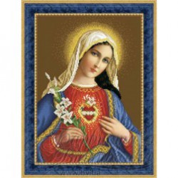 "Przenajświętsze Serce Maryi" Art. TO 076 31cmx43cm