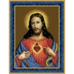 "Przenajświętsze serce Jezusa"  Art. TO 079 23cmx32cm